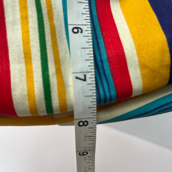 Vintage Striped Nine West Clutch Purse / Bag, Multicolour - Picture 5 of 7